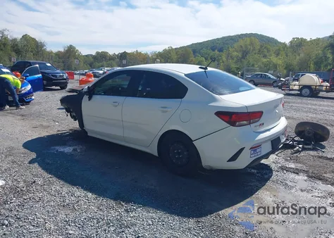 2022 Kia Rio S from USA, damaged, VIN 3KPA24AD6NE476047